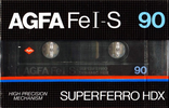 Compact Cassette: AGFA  - Superferro HDX 90