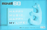 Compact Cassette: Maxell / Hitachi Maxell - My1 60