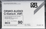 Compact Cassette: ORWO  -  90