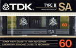 Compact Cassette: TDK  - SA 60