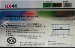 3 pack Sony UX 46 Type II Chrome 1986 Japan