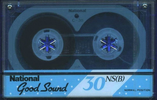 Compact Cassette: Matsushita National - NS(B) 30