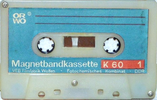 Compact Cassette: ORWO / Dessauer ORWO -  60