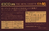 Compact Cassette: Unknown Eico 1PD - EX 46