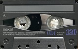 Compact Cassette Maxell UDI 120 "UD1-120(L)" Type I Normal 2002 Worldwide