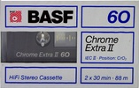 Compact Cassette: BASF  - Chrome Extra II 60