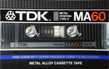 Compact Cassette: TDK  - MA 60