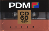 Compact Cassette:  PDM - CD II 60