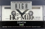 Compact Cassette Denon HG-M 110 Type II Chrome 1991 Japan