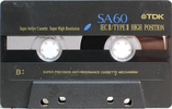 Compact Cassette: TDK  - SA 60