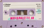 Compact Cassette Victor Musicpalette 46 "DAP-S46VI" Type I Normal 1985 Japan