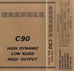 Compact Cassette: Unknown Makwell -  90