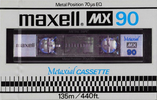 Compact Cassette: Maxell / Hitachi Maxell - MX 90