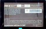 Compact Cassette:  Media - XM-3 60