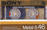 Compact Cassette: Sony  - Metal-S 46