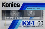 Compact Cassette:  Konica - KX-I 60