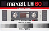 Compact Cassette: Maxell / Hitachi Maxell - LN 60