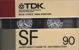 Compact Cassette: TDK  - SF 90