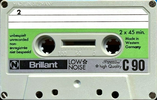 Compact Cassette: Permaton Neckermann - Brilliant 90