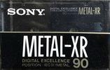 Compact Cassette: Sony  - Metal-XR 90