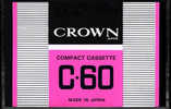 Compact Cassette:  Crown -  60