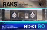 Compact Cassette: RAKS  - HD-XI 90