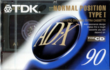 Compact Cassette: TDK  - AD-X 90