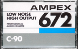 Compact Cassette:  Ampex - 672 90