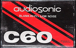 Compact Cassette: Unknown Audio Sonic -  60