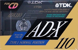 Compact Cassette: TDK  - AD-X 110