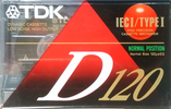 Compact Cassette: TDK  - D 120