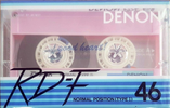 Compact Cassette: Nippon Columbia / Denon Denon - RD-F 46