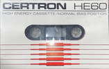 Compact Cassette:  Certron -  60