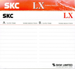 Compact Cassette: Sunkyong Magnetic Limited (SKM) SKC - LX 90