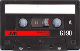 Compact Cassette:  JVC - GI 90