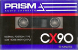 Compact Cassette:  Prism - CX 90