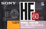 Compact Cassette: Sony  - HF 60