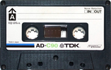 Compact Cassette: TDK  - AD 90