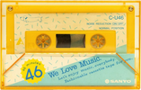 Compact Cassette:  Sanyo - We Love Music 46