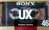 Compact Cassette Sony UX 46 Type II Chrome 1988 Europe