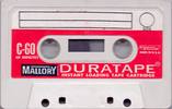 Compact Cassette:  Mallory - Duratape 60