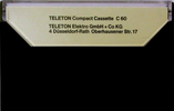 Compact Cassette: Unknown Teleton -  60