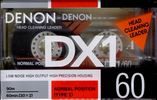 Compact Cassette: Nippon Columbia / Denon Denon - DX1 60