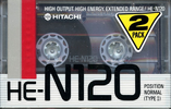 2 pack: Maxell / Hitachi Hitachi - HE-N 120