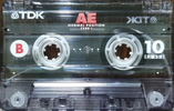 Compact Cassette: TDK  - AE 10