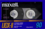 Compact Cassette: Maxell / Hitachi Maxell - UDX-II 90