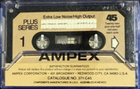 Compact Cassette:  Ampex - Plus Series 45