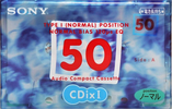 Compact Cassette: Sony  - CDix I 50