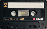 Compact Cassette: BASF  - Ferro Maxima I 90