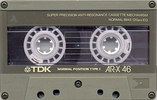 Compact Cassette: TDK  - AR-X 46